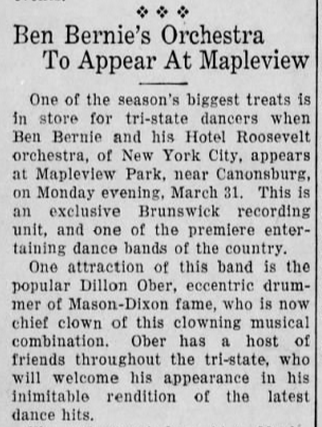 19300325 The Daily Notes of Canonsburg, PA on Mar 25, 1930